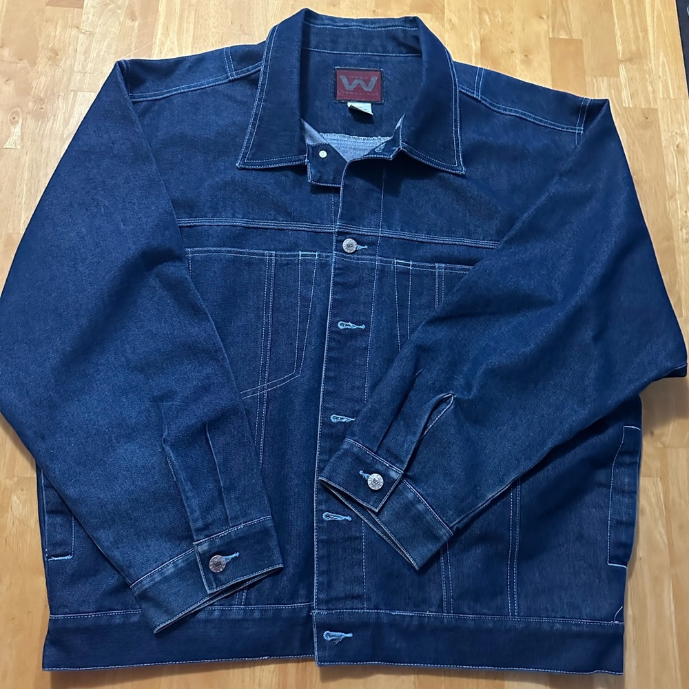 Vintage Webs Jeans oversized jean jacket. 2XL. ❣️